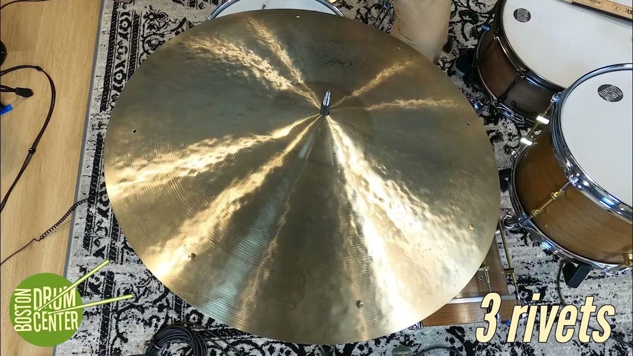 Sizzle & Sustain of 05 Rivets in a Ride Cymbal YouTube
