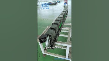 Vertical circular guide rail conveyor, elliptical vertical double track circulation conveying system