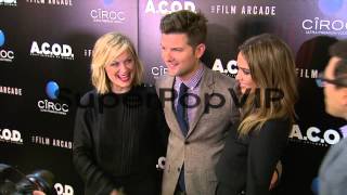 Adam Scott, Jessica Alba, Amy Poehler At A.c.o.d. Los Ang...