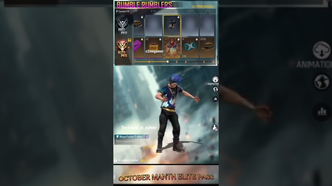 OCTOBER ELITE PASS FREE FIRE 2022| NEXT ELITE PASS FREE FIRE |FREE FIRE NEXT ELITE PASS OB35 UPDATE
