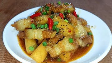 Thịt ba chỉ kho củ cải trắng ngon mềm, đơn giản mà tốn cơm | Cao Food