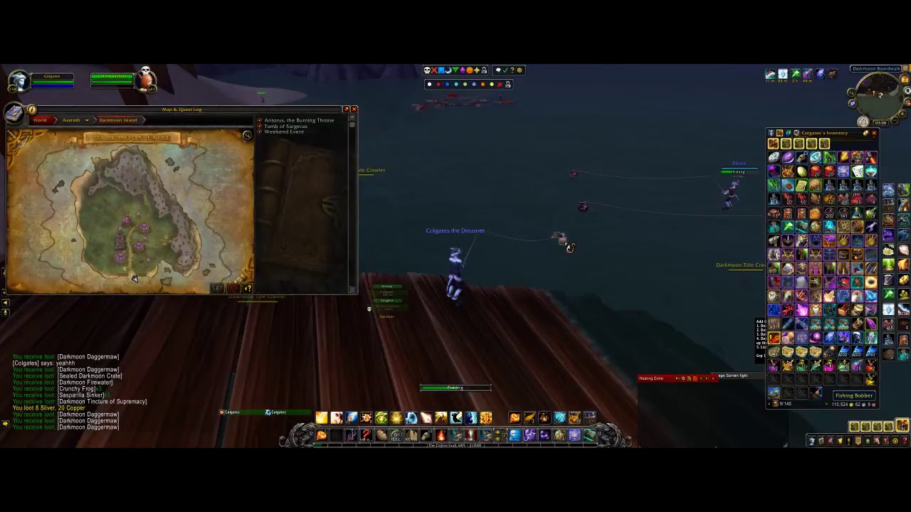 How to get the [Darkwater Skate] Underwater Mount (WOW 8.0.1)