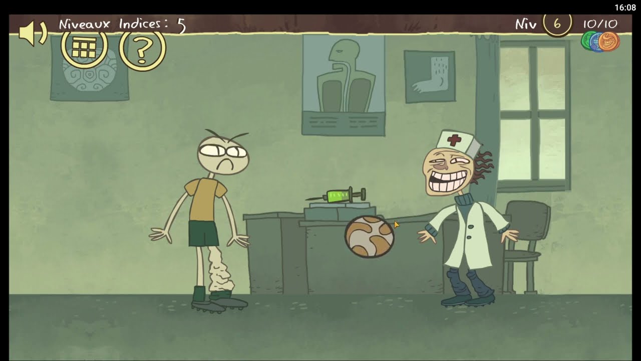 TrollFace Quest Sports - Level 6 Walktrough