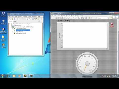 Communicating and Visualizing Data on a Windows User Interface  (Single-Board RIO, Part 5 of 5)