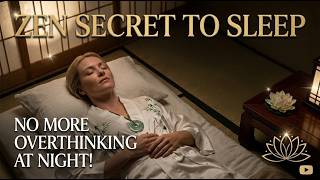 Your Brain Won't Shut Off at Night — The Zen Secret to Silence