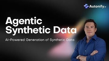 Autonify.ai -  Agentic Synthetic Data Generation (Agentic DataOps)