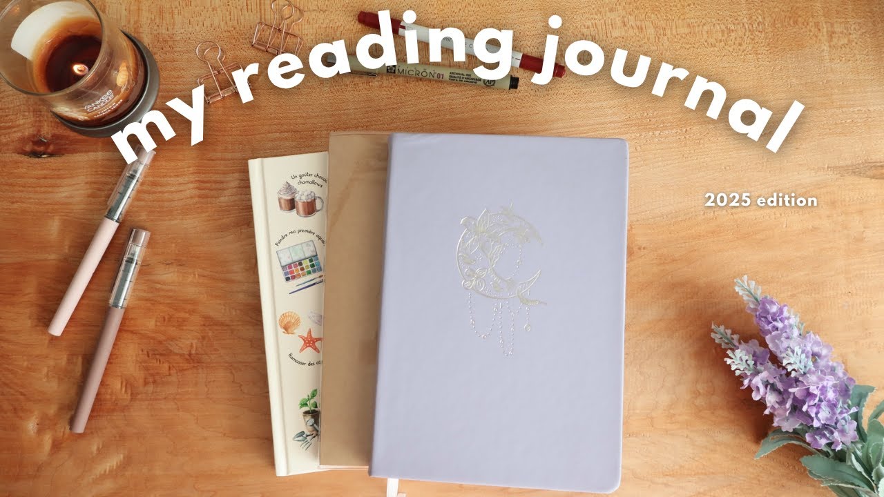 Je vous montre enfin mes carnets de journaling ! | reading journal, diary...