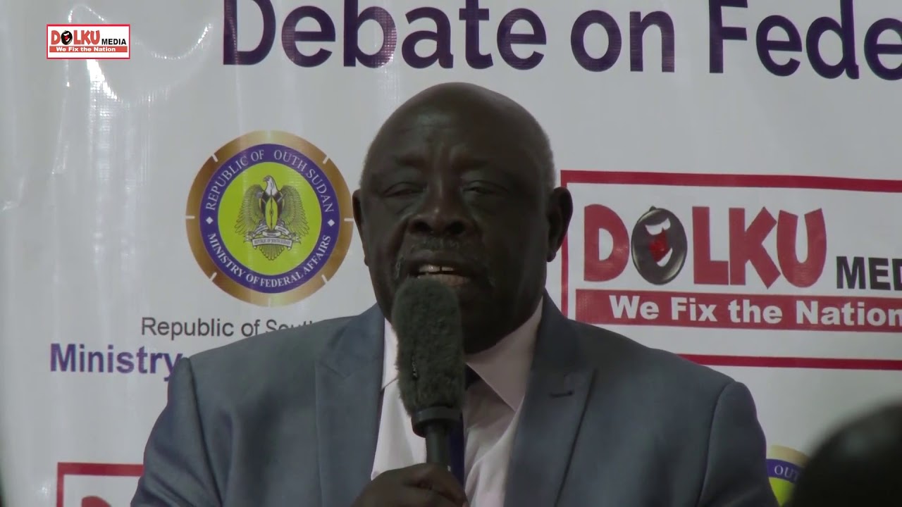 Fixing South Sudan:  Debate on federalism in BOR