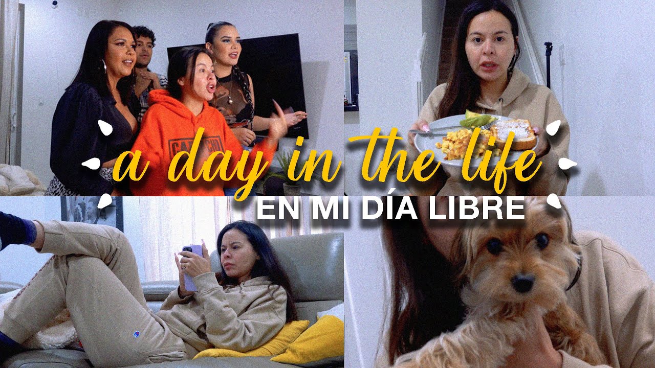 ¡Mi PRIMER vlog después de UN AÑO! Mi día libre como creadora de contenido digital...