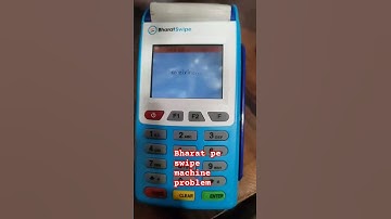 bharat pe swipe machine problem!! bharat pe swipe machine!! #bharat #bharatpe #viral #trending #upi
