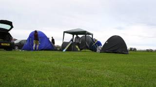 Setting up camp - Time Lapse