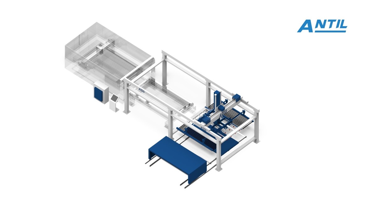 ANTIL ALF series loading & unloading cells for laser cutting - YANGZHOU ...