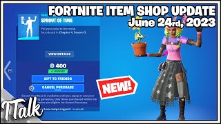 Fortnite Item Shop *NEW* SPROUT OF TUNE EMOTE &amp; LOCKER! [May 1st, 2023] (Fortnite Battle Royale)