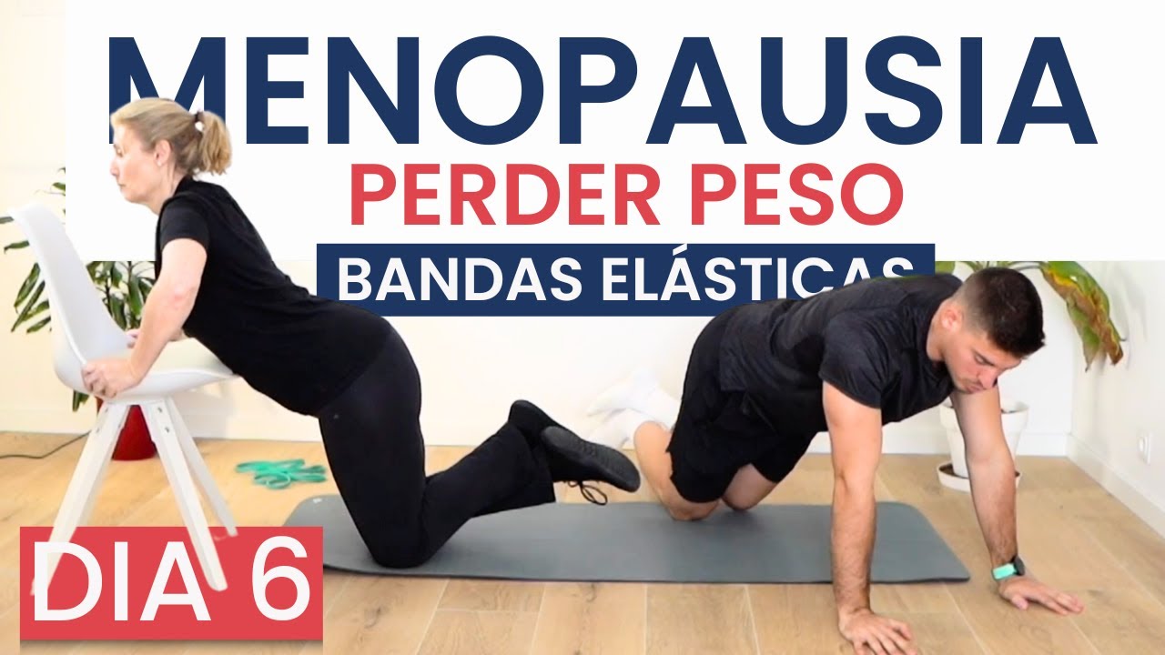 🔥 Los EJERCICIOS de FUERZA más EFECTIVOS para MUJERES en MENOPAUSIA - Menopausia Perder Peso en casa