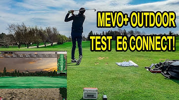 Flightscope Mevo+ Outdoor Review - FIRST TEST Review using E6 Connect!