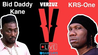 VERZUZ LIVE  KRSONE vs BIG DADDY KANE PLUS Live Chat!