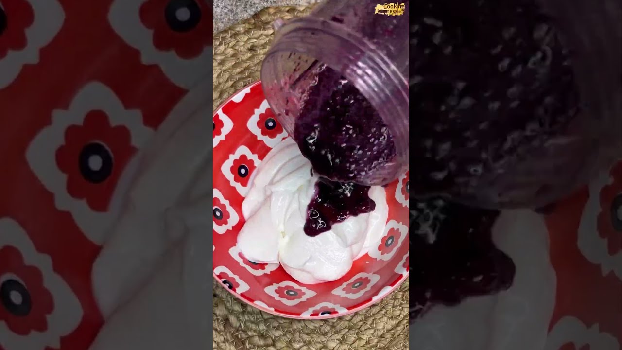 Blueberry FRO YO Frozen Yogurt Youtubeshorts
