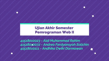UAS Pemrograman Web 2