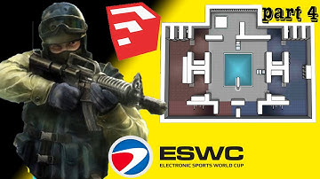 How To Create Counter Strike Map In #architecture  App #sketchup  part 4