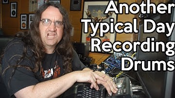 Another typical day recording drums | SpectreSoundStudios
