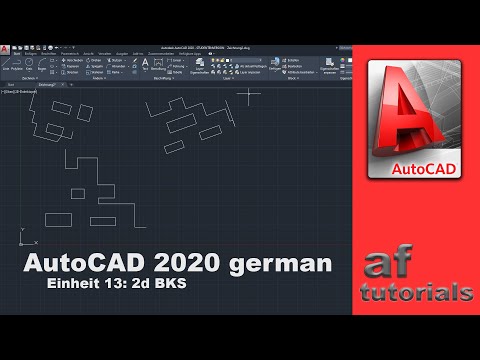 Video: Wie zeige ich BKS in AutoCAD an?