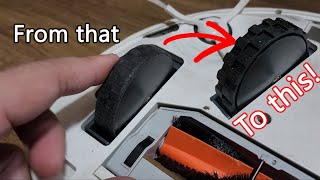 Xiaomi Roborock S5 Wheel 'Tyre' Replacement DIY