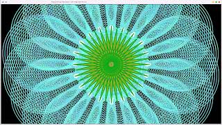 1134° angles-Awesome Cyan Mandala-315 Hz