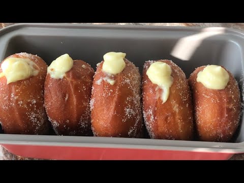 video Cream filled donuts recipe custard cream donuts recipe, Worldwide Recipes Cream filled donuts recipe custard cream donuts recipe