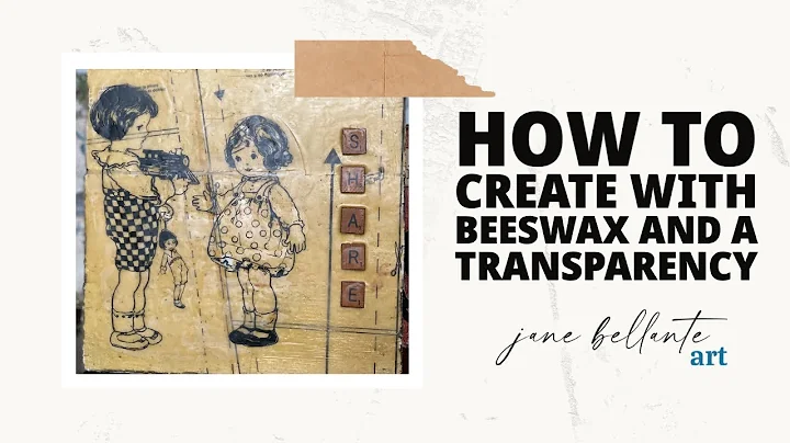 Hot wax, a vintage sewing pattern and a transparen...