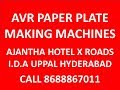Semiautomatic paper plate making machine a comprehensive guide