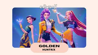 HUNTR/X - Golden (Easy Lyrics)