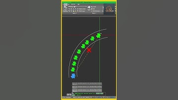 Path array in AutoCad #autocad #autocadtutorial #autocadtipsandtricks #autocadplan