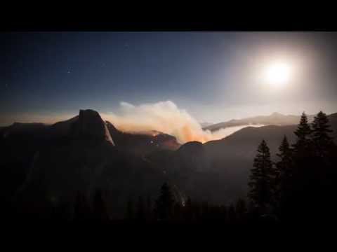 Yosemite Meadow Fire Timelapse