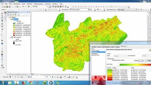 Creating a Slope Map from a Digital Elevation Model in ArcGIS