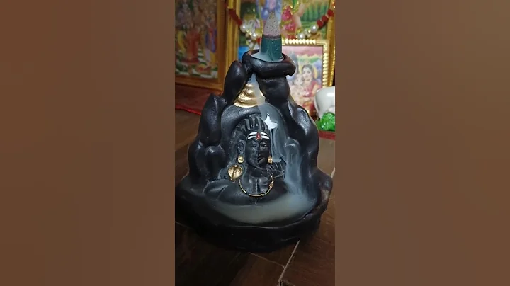 Adiyogi Mahadev smoke fountain backflow review👌 #smokefountain​ #mahadev​ #shorts​