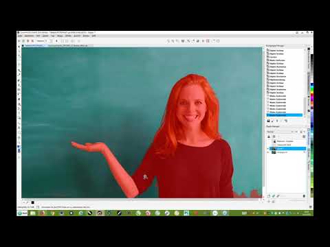 Schnittmasken und Ebenen in Corel Draw