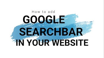 How to add Programmable Google Search bar in your WordPress website.