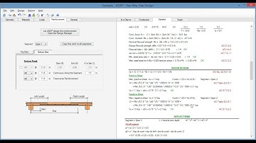One-Way Slab Design Example Using ASDIP CONCRETE