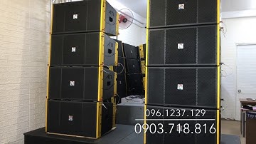Quá Trình setup bộ dàn Array sân khấu ngoài trời giá 148 triệu. DÀN CỰC KHỦNG - ÂM THANH XUẤT SẮC.