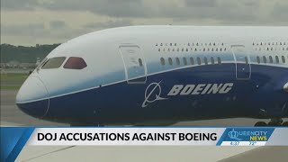 DOJ says Boeing violated deal that avoided prosecution after 737 Max crashes