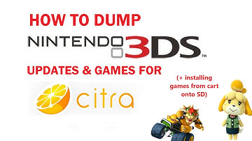 Dumping Installed Games and Updates for Citra (& More)