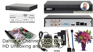 Dahua 4 Channel DVR/XVR HD Unboxing and Review