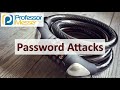 Password Attacks - SY0-601 CompTIA Security+ : 1.2