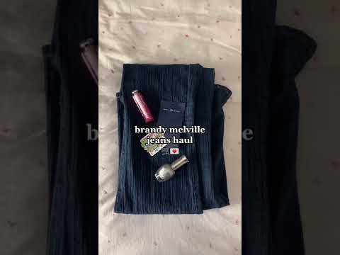 Brandy Melville Jeans Haul tiktok sofiesdiaries