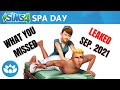 What you MISSED from the Sims 4 Spa Day leak