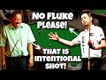 Naoyuki almost fell on his chair on efren reyes fluke shot at the 2016 asian 9ball tour finals