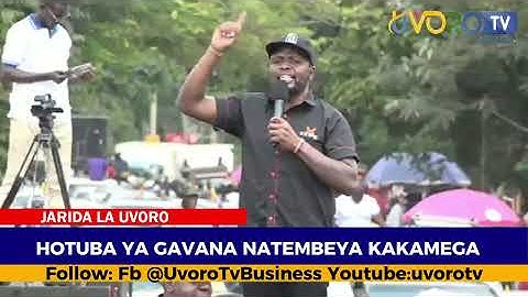 "SERIKALI IMETUNYANYASA SANA"GAVANA NATEMBEYA
