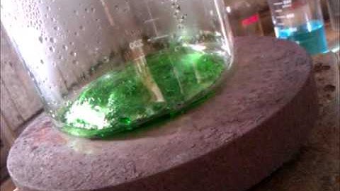 Combustion synthesis of Nickel Oxide