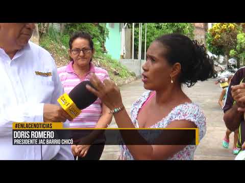 Comunidad del barrio Chicó reclama muro de contención