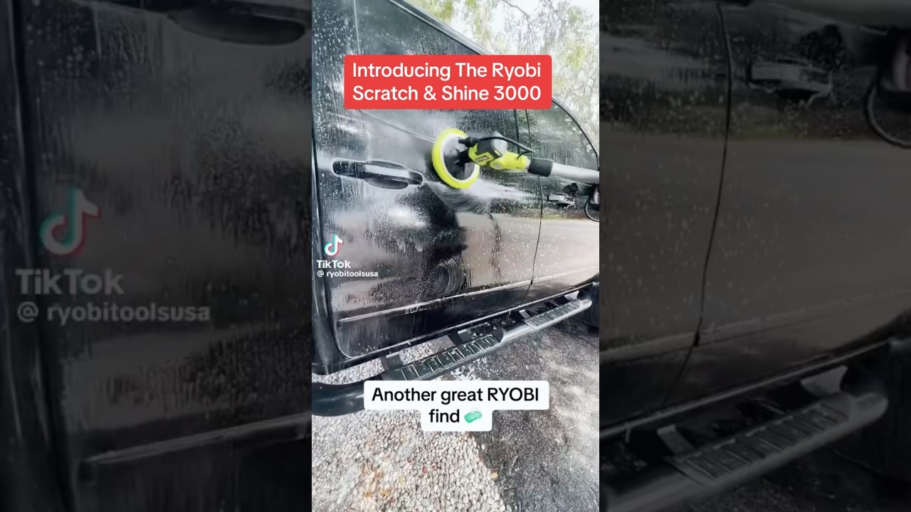 Introducing The RYOBI Scratch And Shine 3000! DIY Paint Destroyer! 